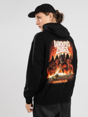 Lurking Class Stikker Burn Hoodie black kaufen