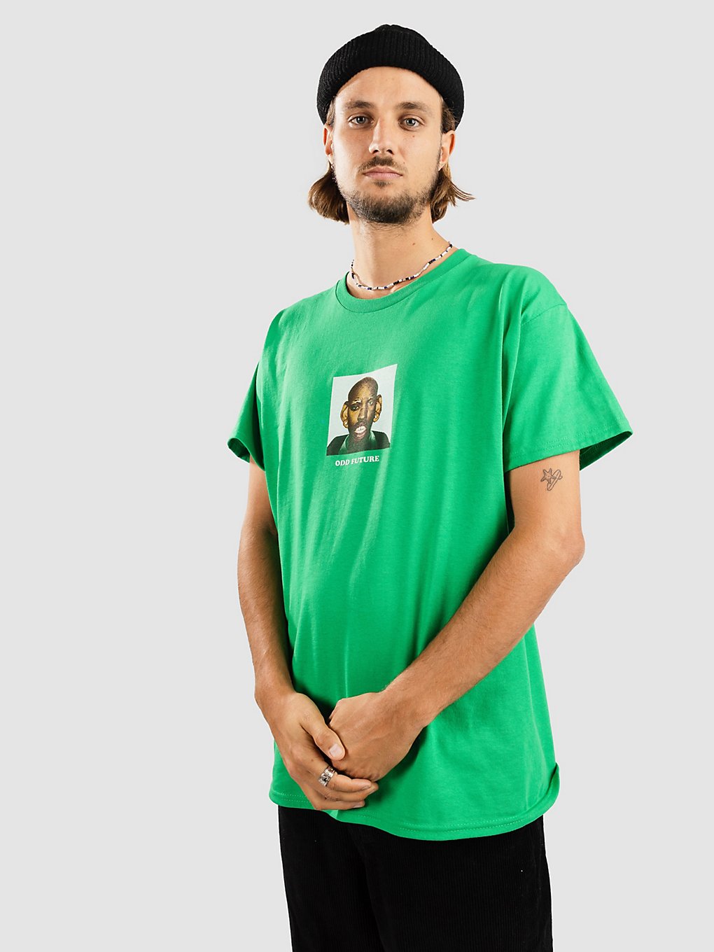 Odd Future Face T-Shirt green kaufen