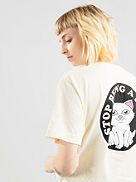 Stop Being A Pussy Cropped T-Shirt