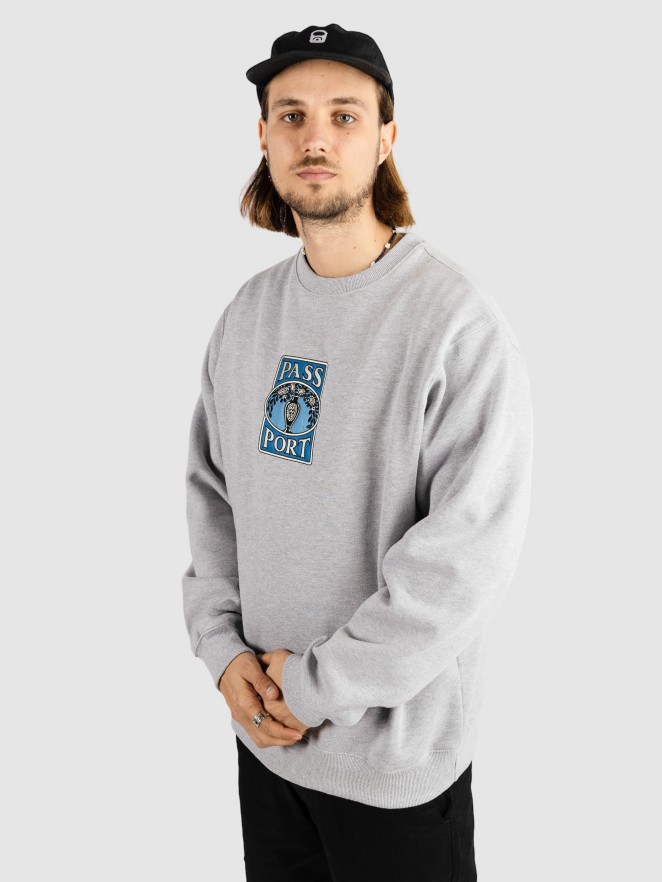 Pass Port Vase Embroidery Sweater