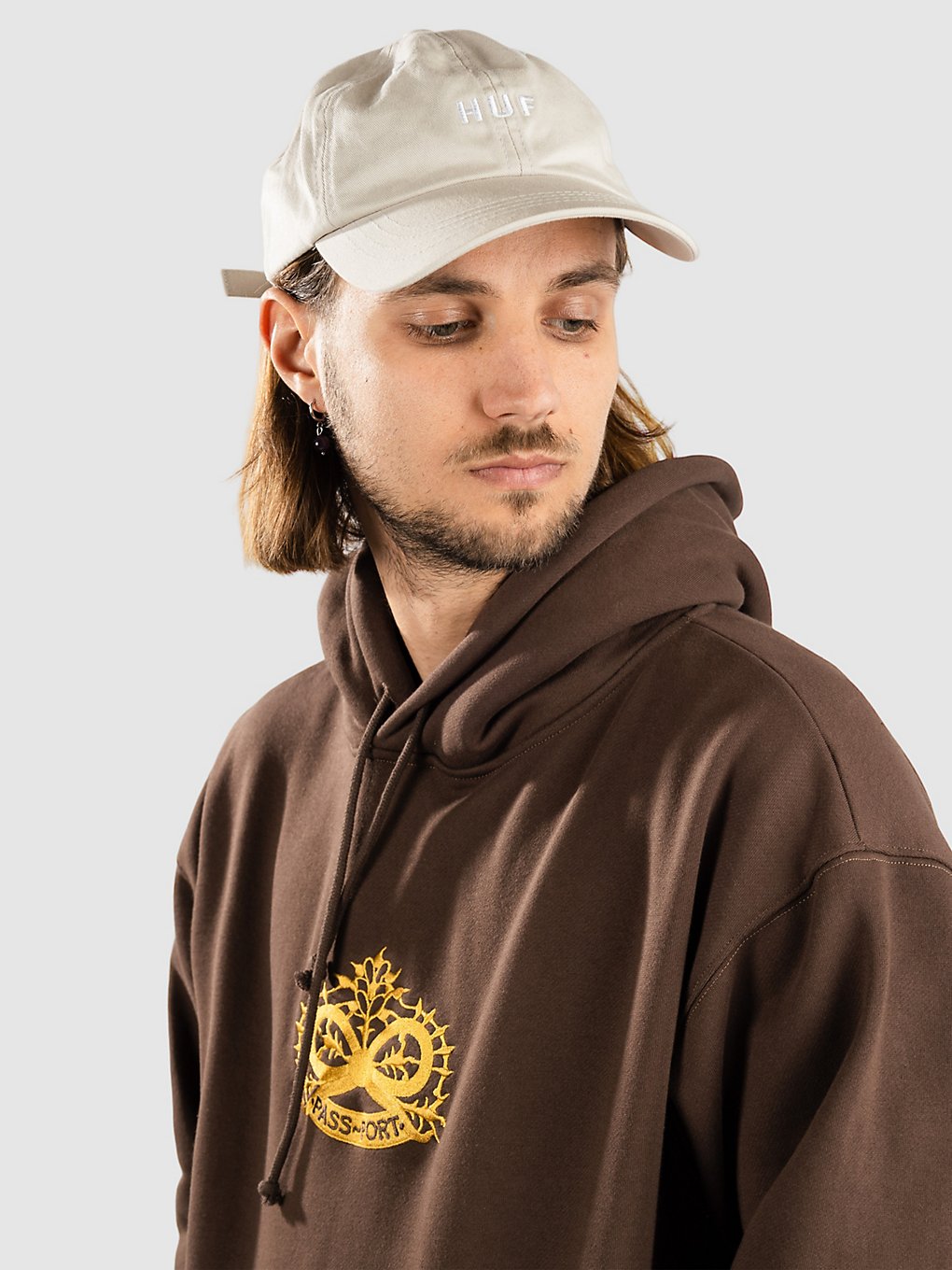 Pass Port Sterling Embroidery Hoodie bark kaufen