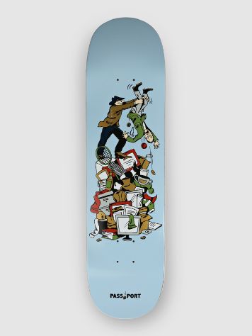 Pass Port Times Are Tough Shake 8.125&quot; Skateboard Deck