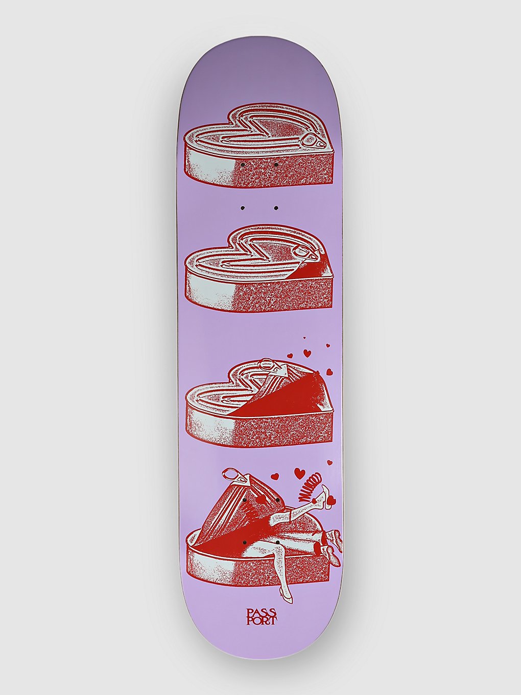 Pass Port Tinned Series Lovers 8.25" Skateboard Deck violet kaufen