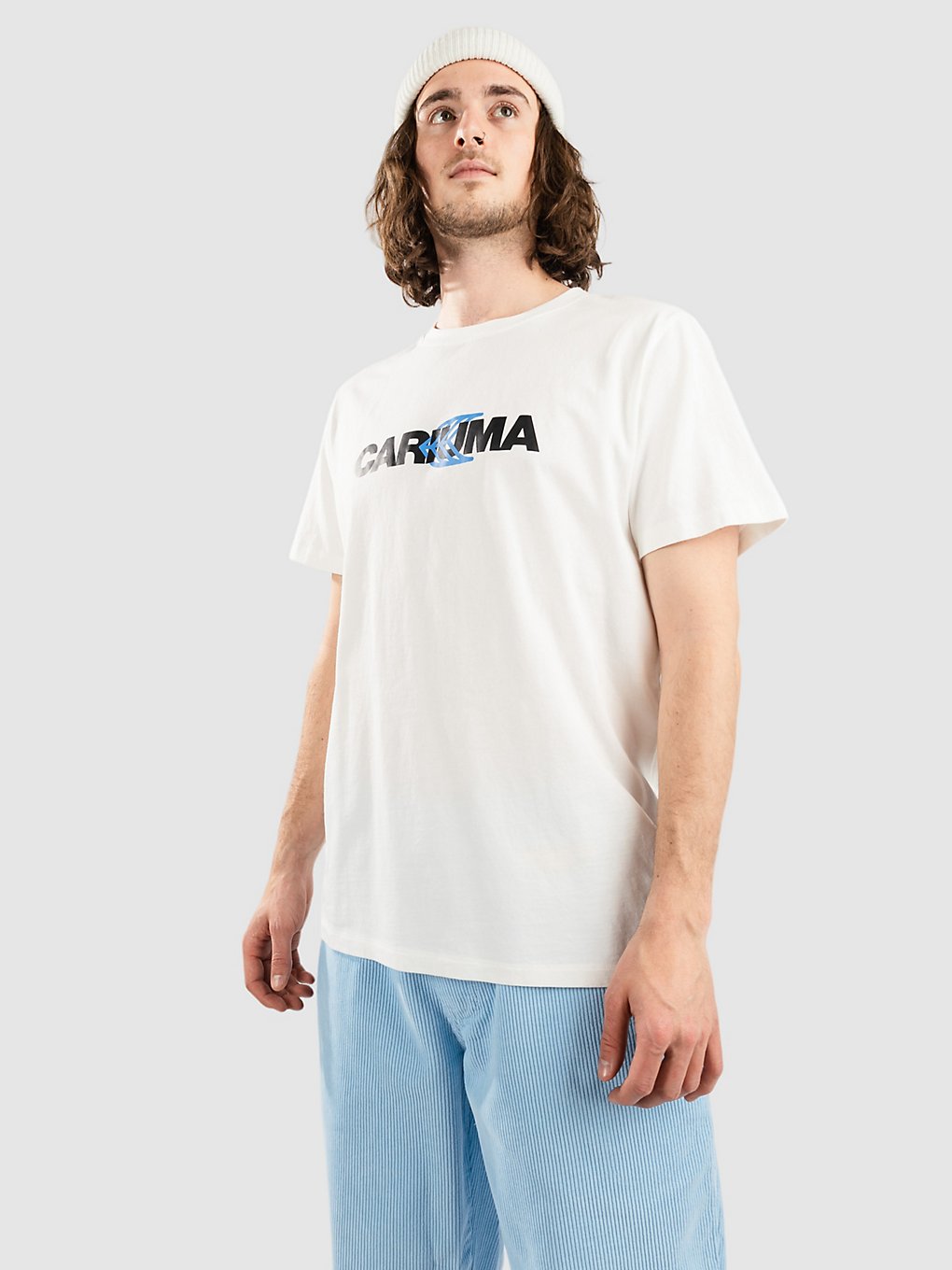 Cariuma Duo Logo T-Shirt black and blue kaufen