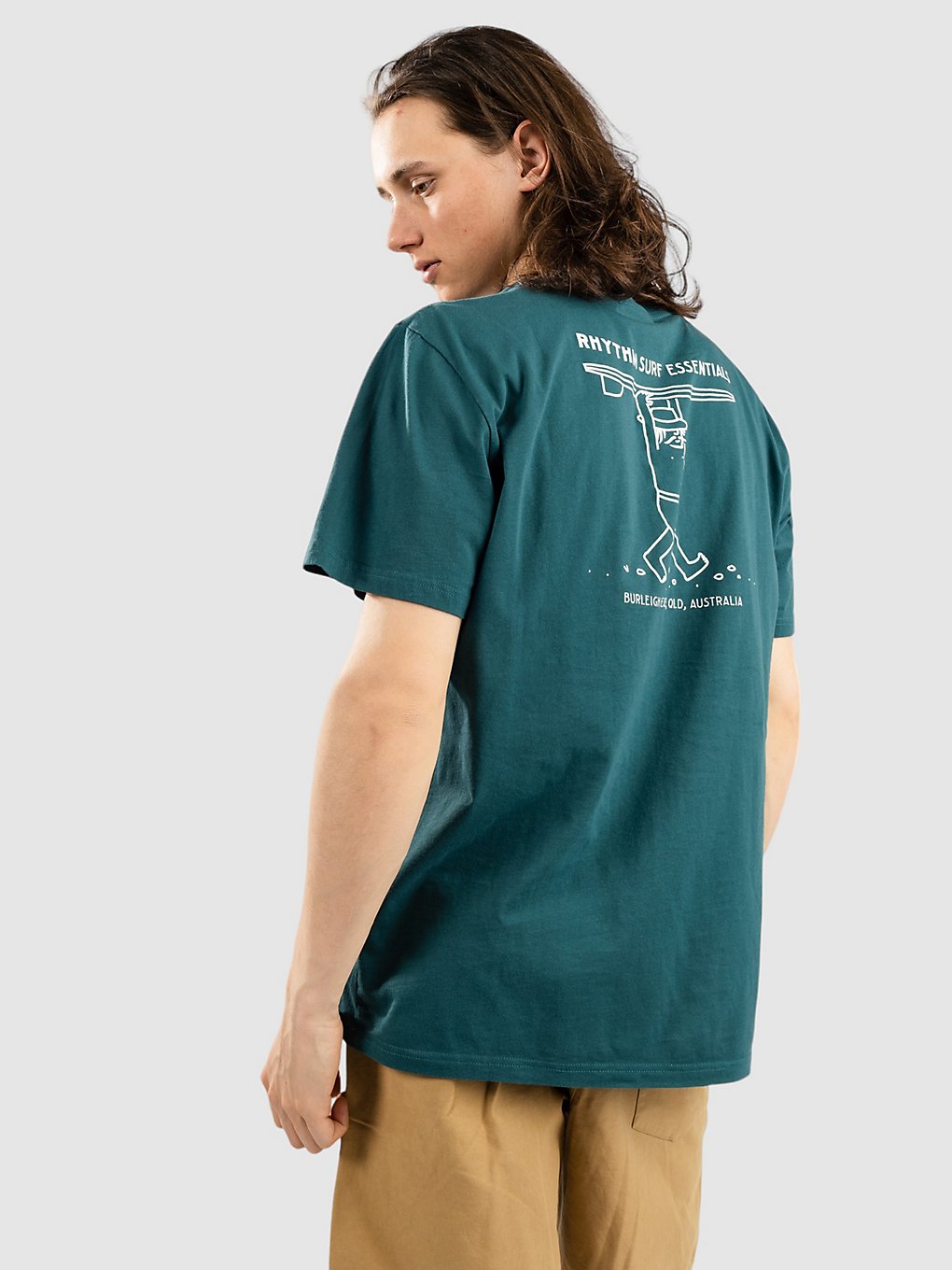 Rhythm Wanderer T-Shirt teal kaufen