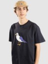 Cleptomanicx Smile Gull T-shirt