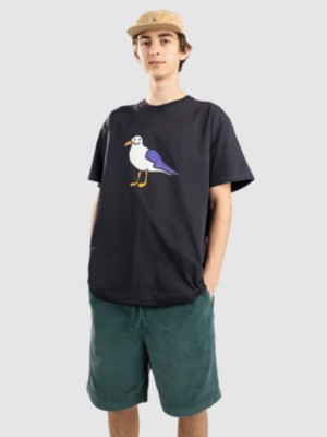 Cleptomanicx Smile Gull T-Shirt
