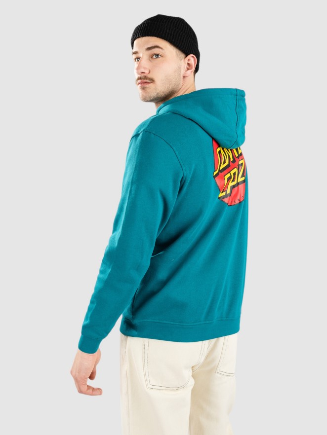 Santa Cruz Classic Dot Chest Felpa con Cappuccio