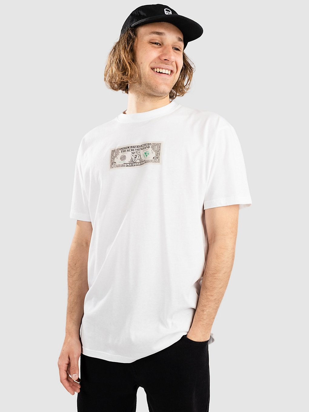 Santa Cruz Mako Dollar T-Shirt white kaufen