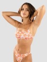 Rhythm Rosa Floral Tie Back Crop Bikini Top