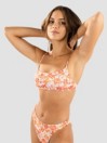 Rhythm Rosa Floral Tie Back Crop Bikini Top