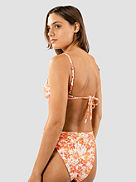 Rosa Floral Tie Back Crop Bikini Top