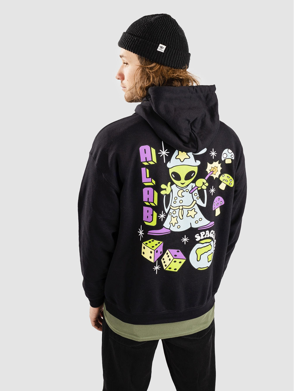 Spaced Out Sudadera con Capucha