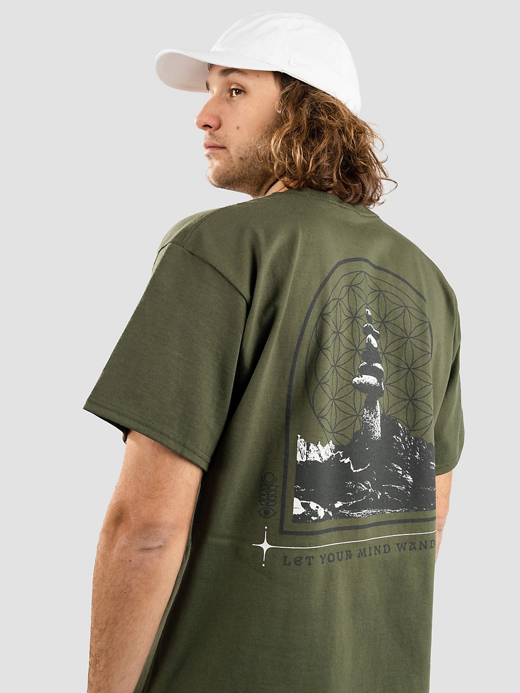 Dravus Mind Wander T-Shirt green kaufen