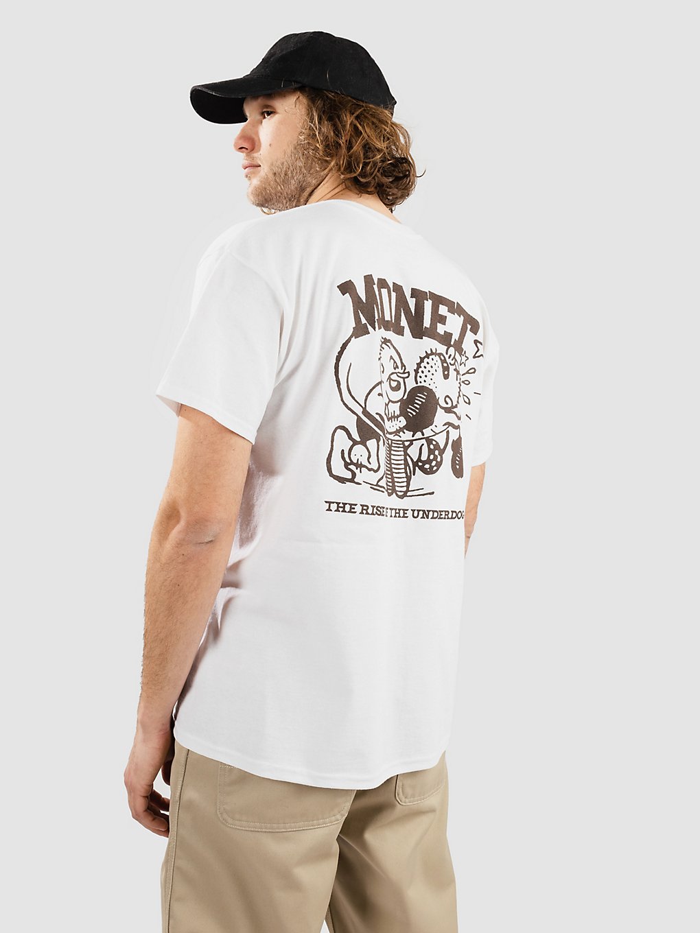 Monet Skateboards Underdog T-Shirt white kaufen