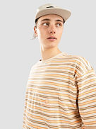Yarn Dye Striped Pocket Camiseta