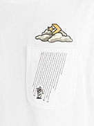 Novelty Cloud Pocket T-skjorte