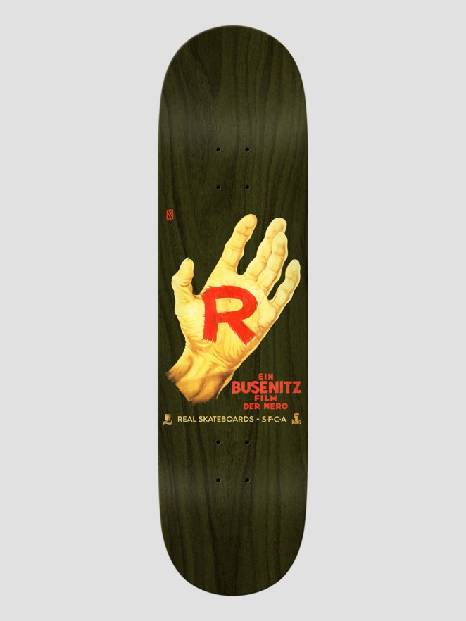 Real Busenitz Noir 8.28″ Skateboard Deck