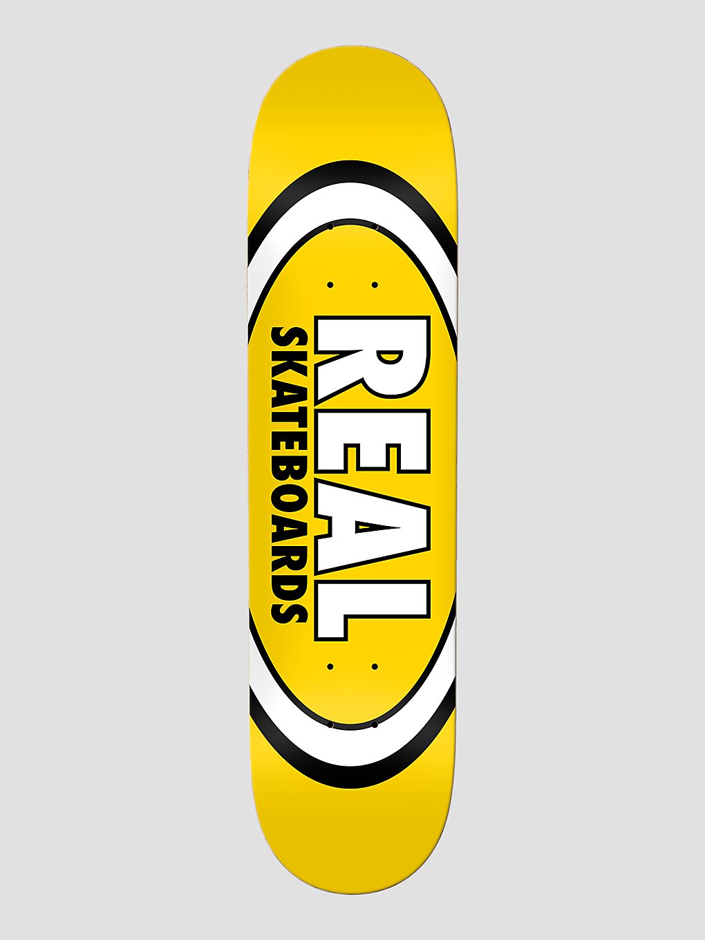Real Team Classic Oval 8.06" Skateboard Deck yellow kaufen