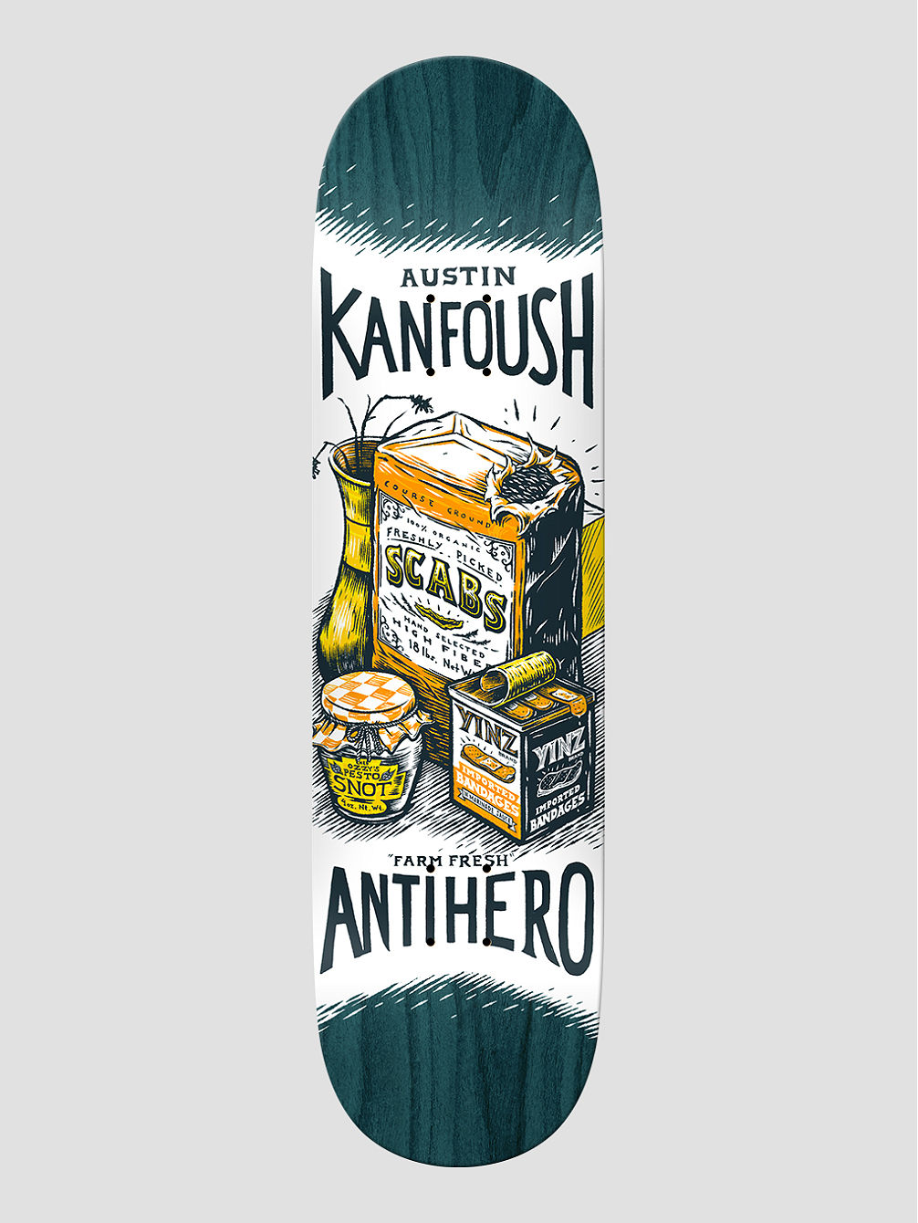 Kanfoush Farm Fresh 8.38&amp;#034; Skateboard deck