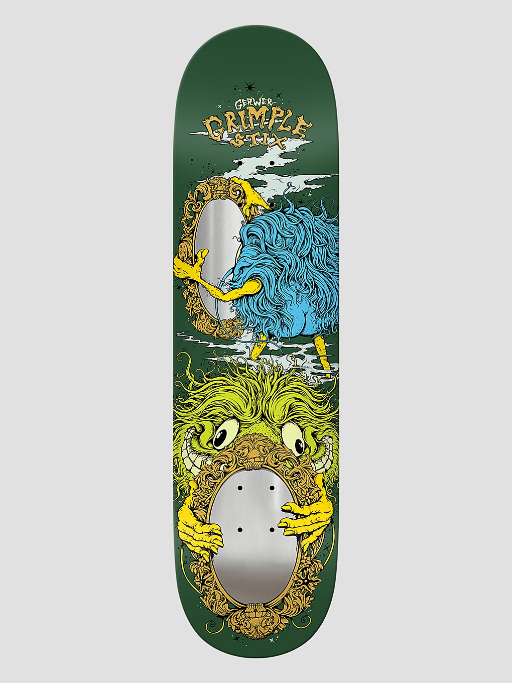 Antihero Gerwer Grimple Smoke And Mirrors 8.25" Skateboard Deck pattern kaufen
