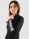 Hurley Oao Solid Zip Back Lycra