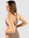 Hurley Max Leopard Cross Back Bikini top