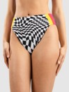Hurley Nascar Reversible Moderate High Waist Bikini Bottom