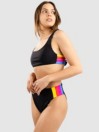 Hurley Nascar Reversible Moderate High Waist Bikini Bottom