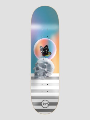 Jart White Series 8.125&quot; HC Skateboard Deck