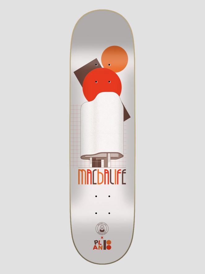 Plan B Macba Life X 8.25″ Skateboard Deck