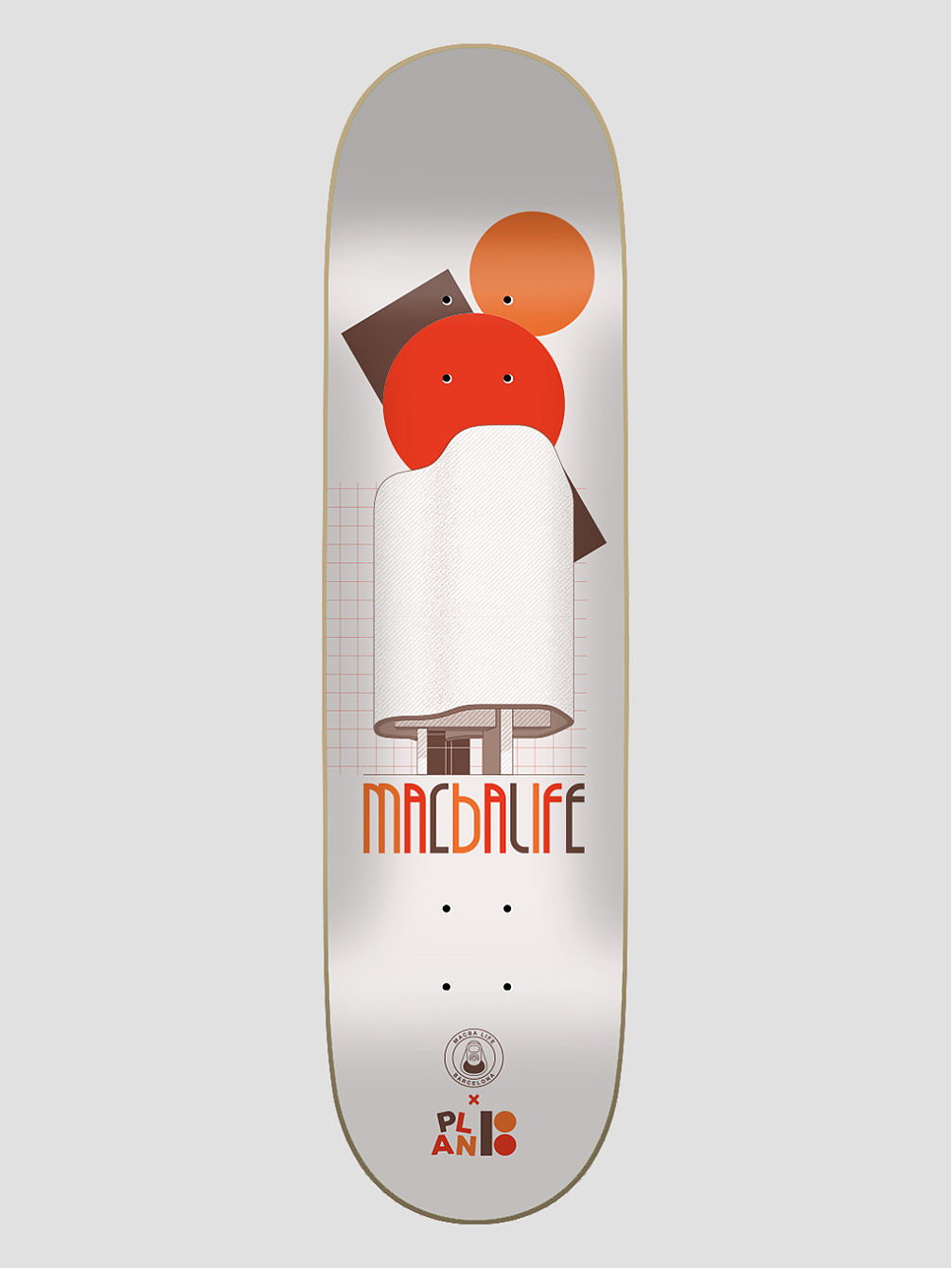Macba Life X 8.25&amp;#034; Planche de skate