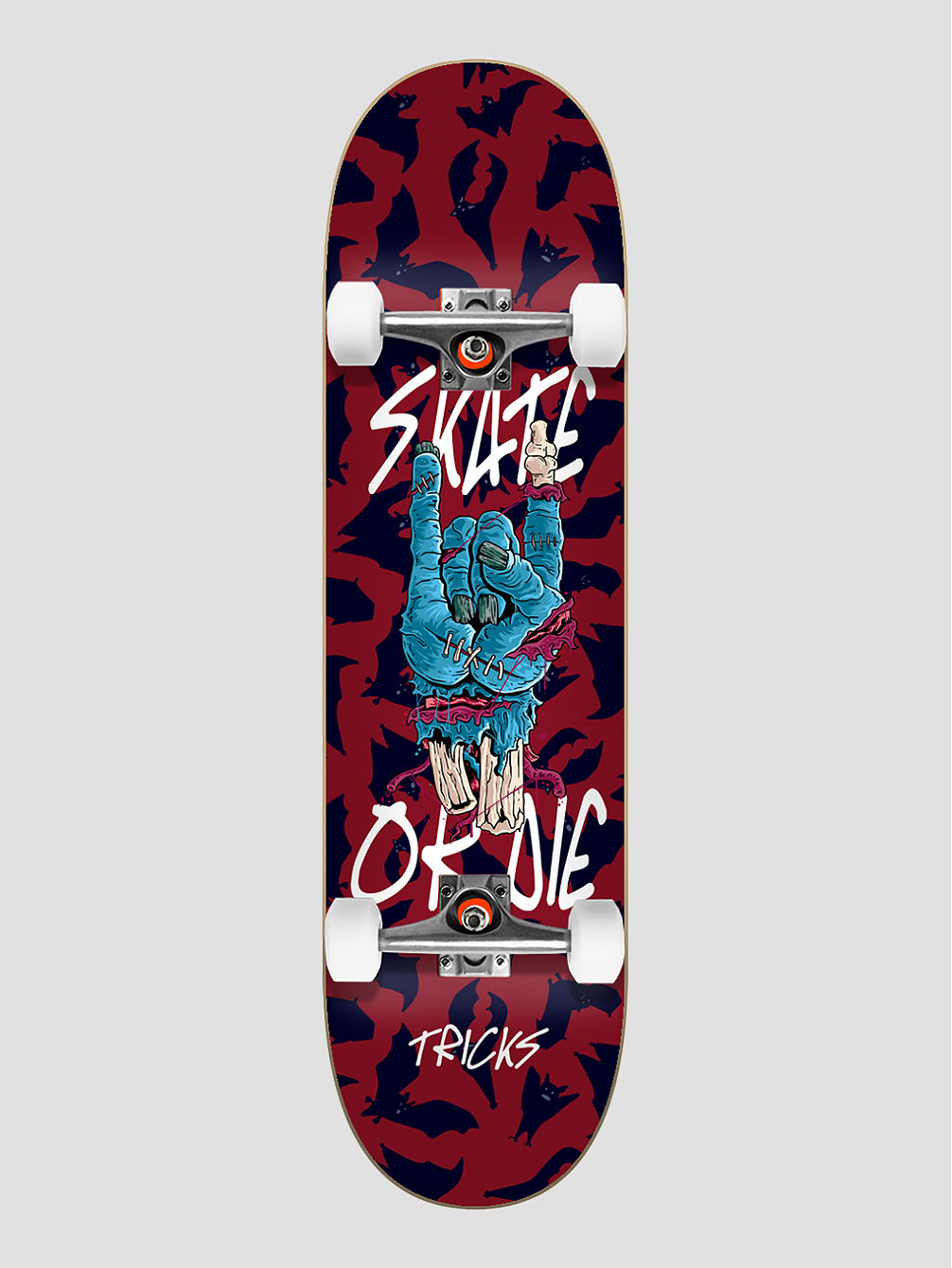 Zombie 7.75&amp;#034; Skateboard Completo