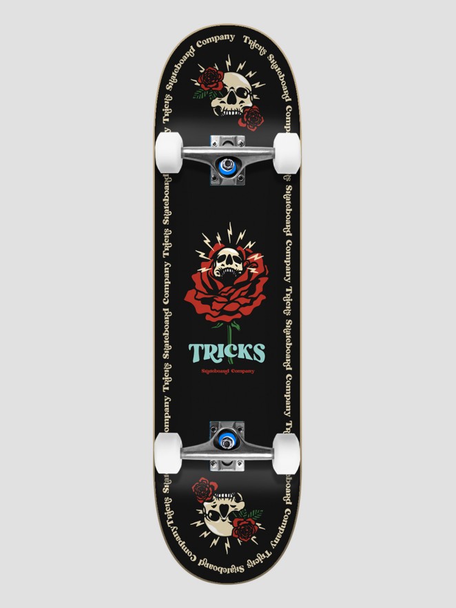 Tricks Red Rose 7.87″ Skateboard Completo