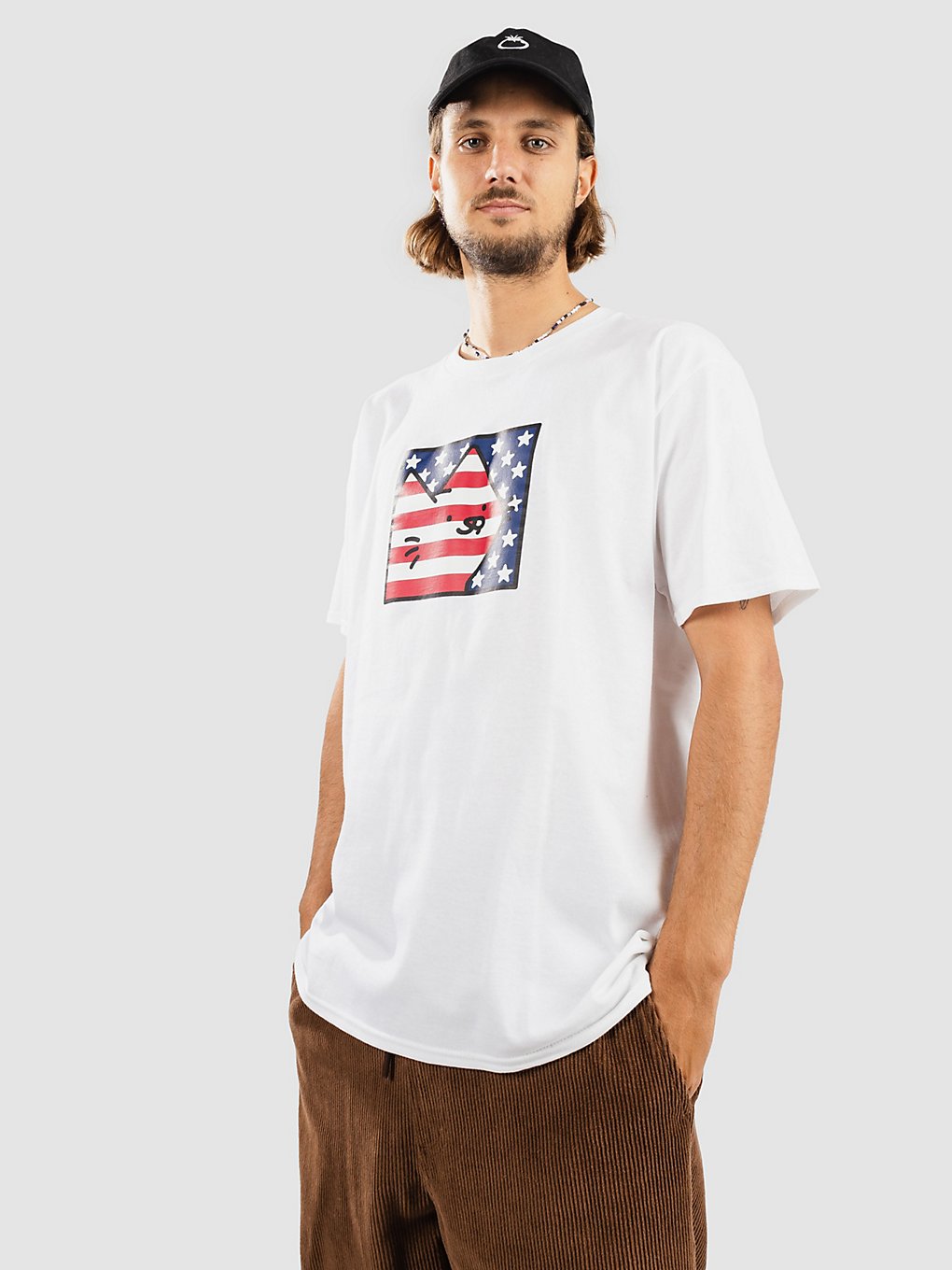 Leon Karssen Americat T-Shirt white kaufen