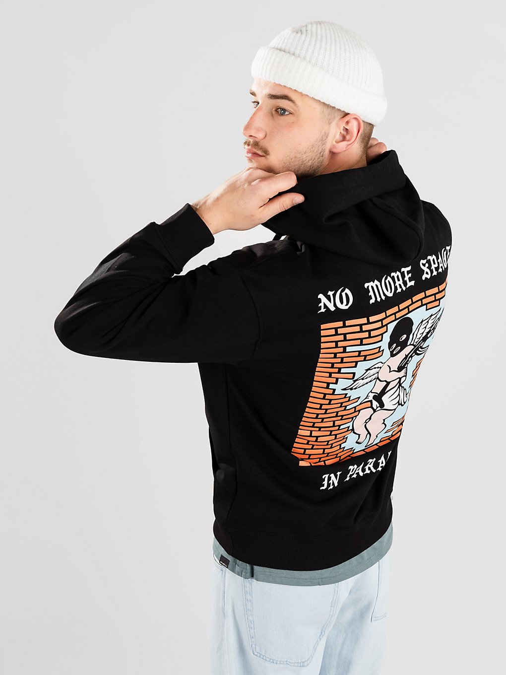 Doomsday Society No More Space In Paradise Hoodie black kaufen