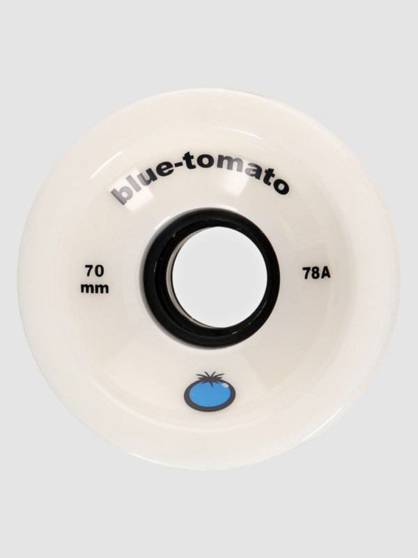 Blue Tomato Logo 78A 70Mm Wheels white