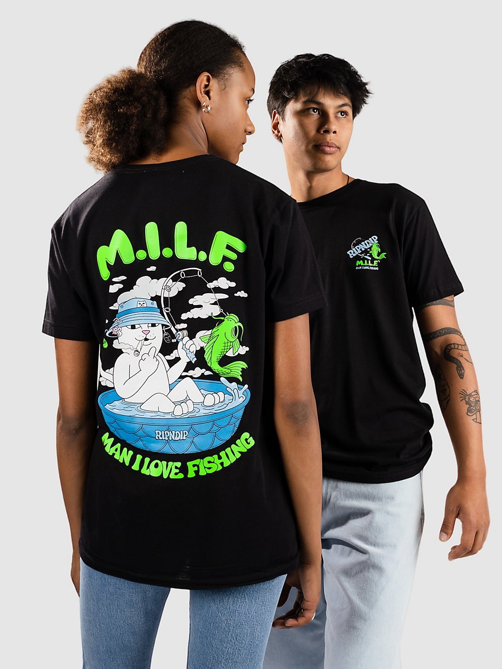 RIPNDIP M.I.L.F. T-Shirt black kaufen