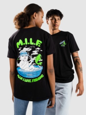 RIPNDIP M.i.l.f. T-Shirt, Black, Men, L