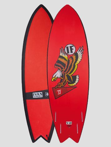JJF by Pyzel Ivan Florence Astro Fish 6'0 Surfboard