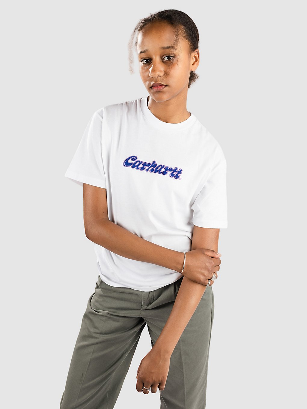 Carhartt WIP Liquid Script T-Shirt white kaufen