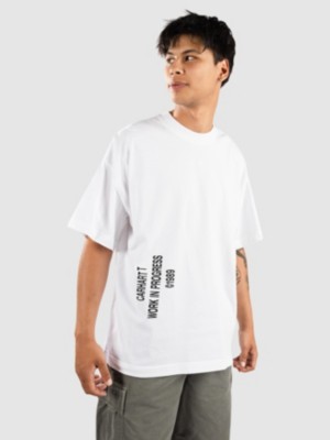T-shirt Droit En Coton Biologique S/s American Script Carhartt Wip