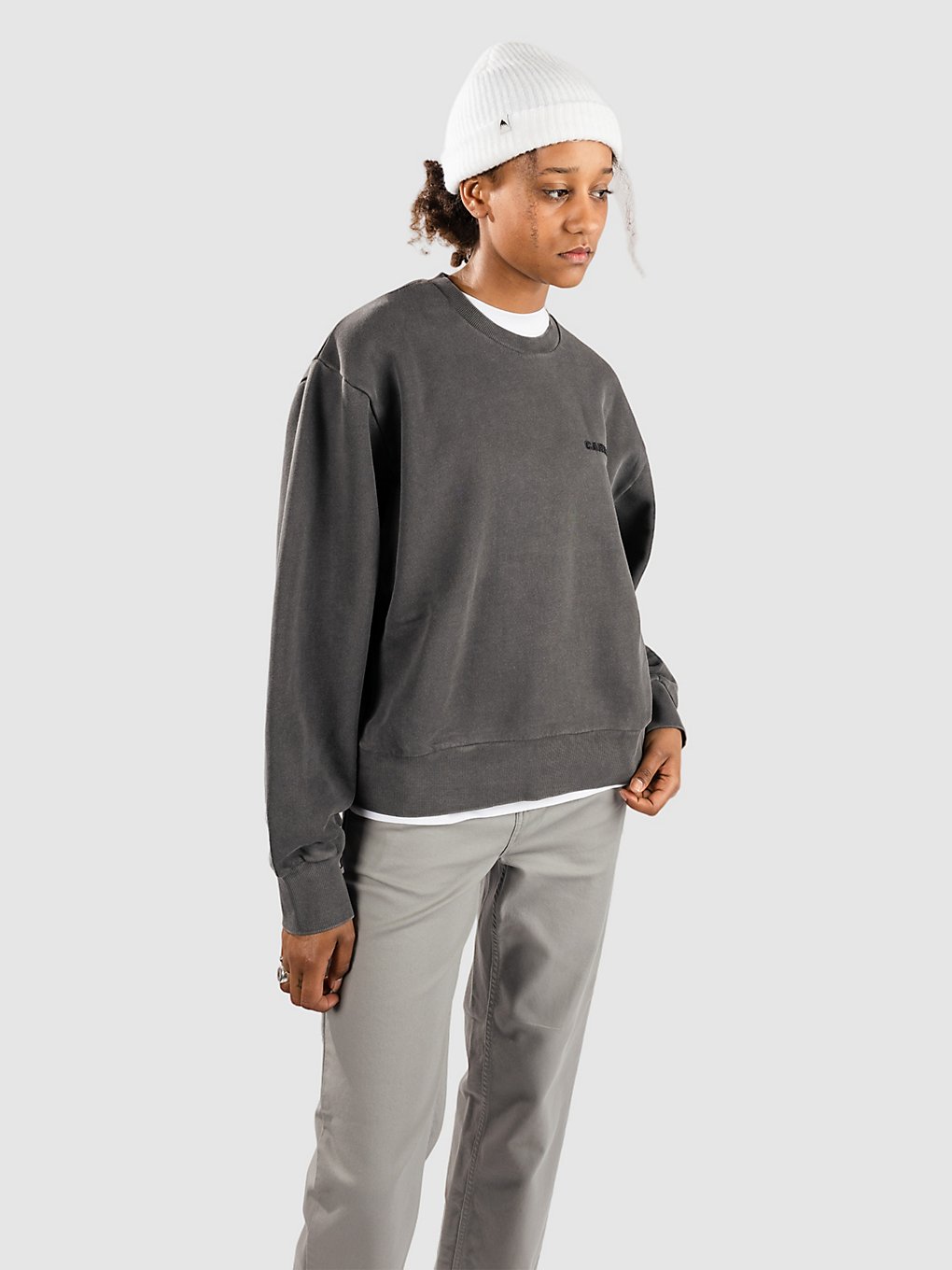 Carhartt WIP Akron Sweater garment dyed kaufen