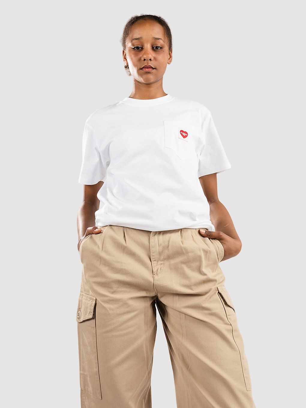 Carhartt WIP Pocket Heart T-Shirt white kaufen
