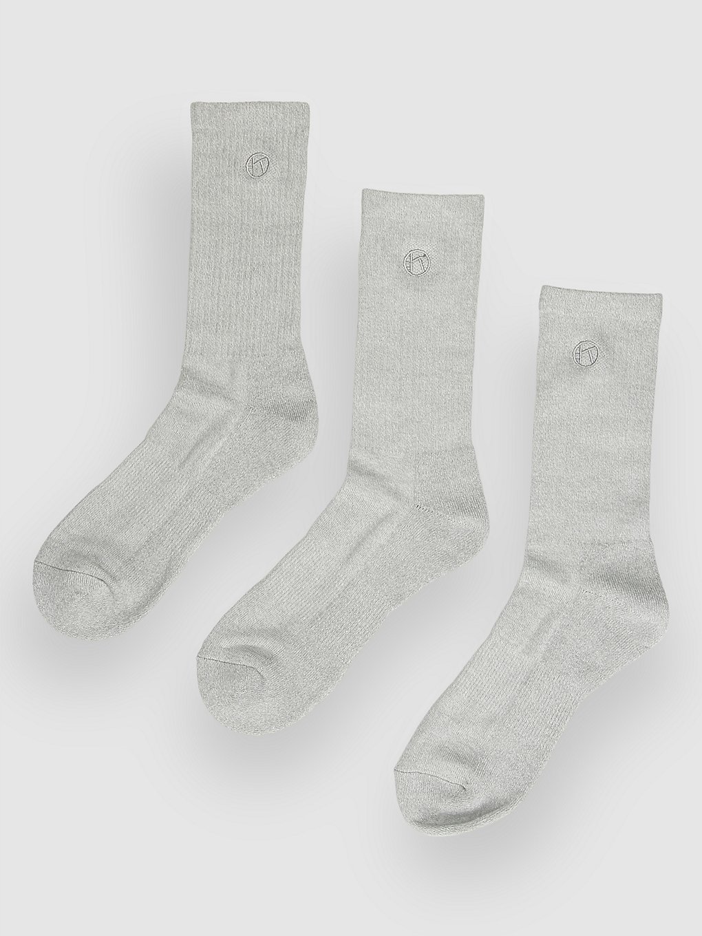 Kazane Bartolo 3 Pack Socken lt heather grey kaufen