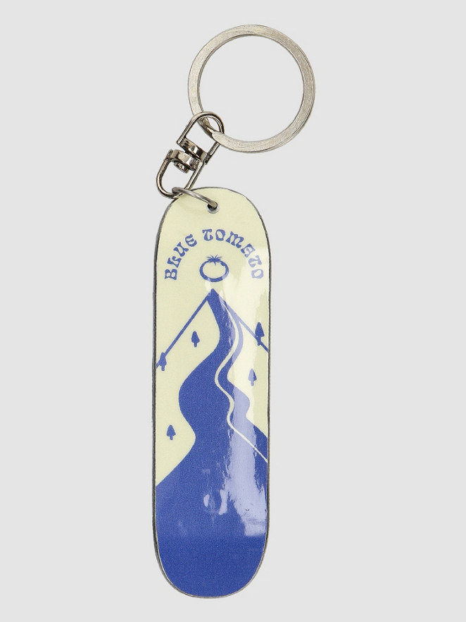 Blue Tomato Skate Keychain