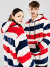 All-In Plaid Poncho