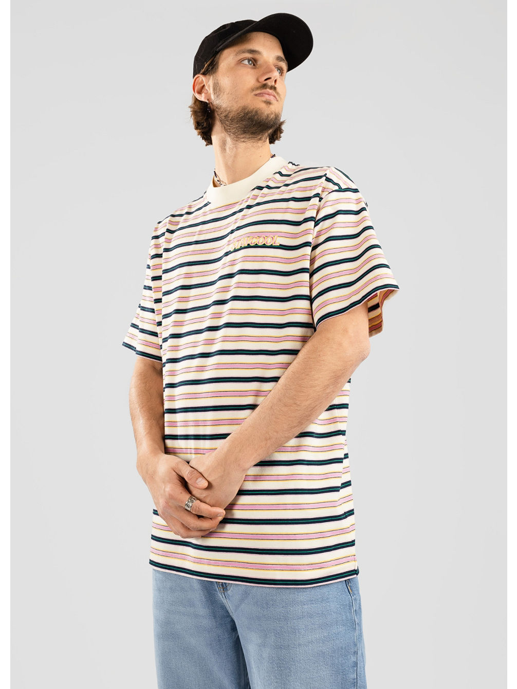 Bubblegum Striped T-paita