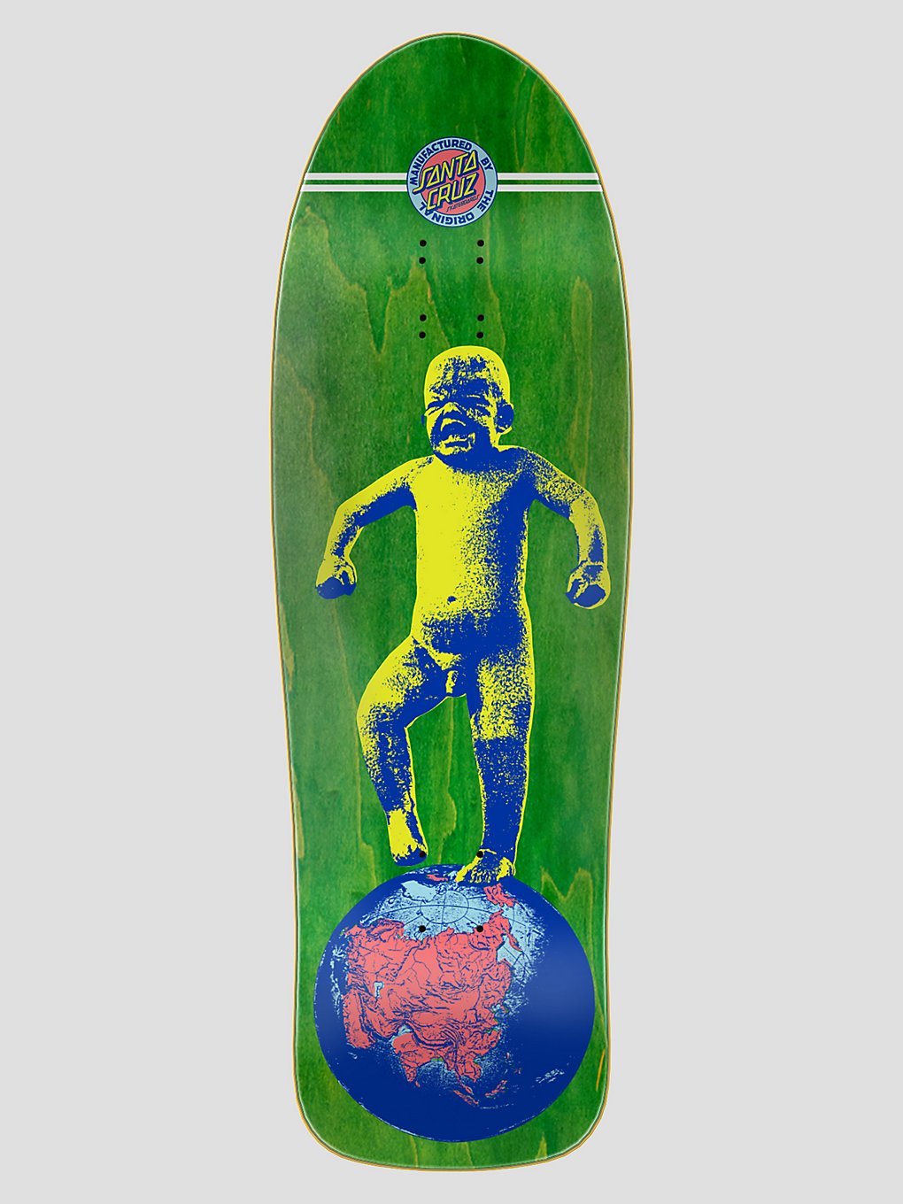 Santa Cruz Salba Baby Stomper Reissue 10.09" Skateboard Deck green kaufen