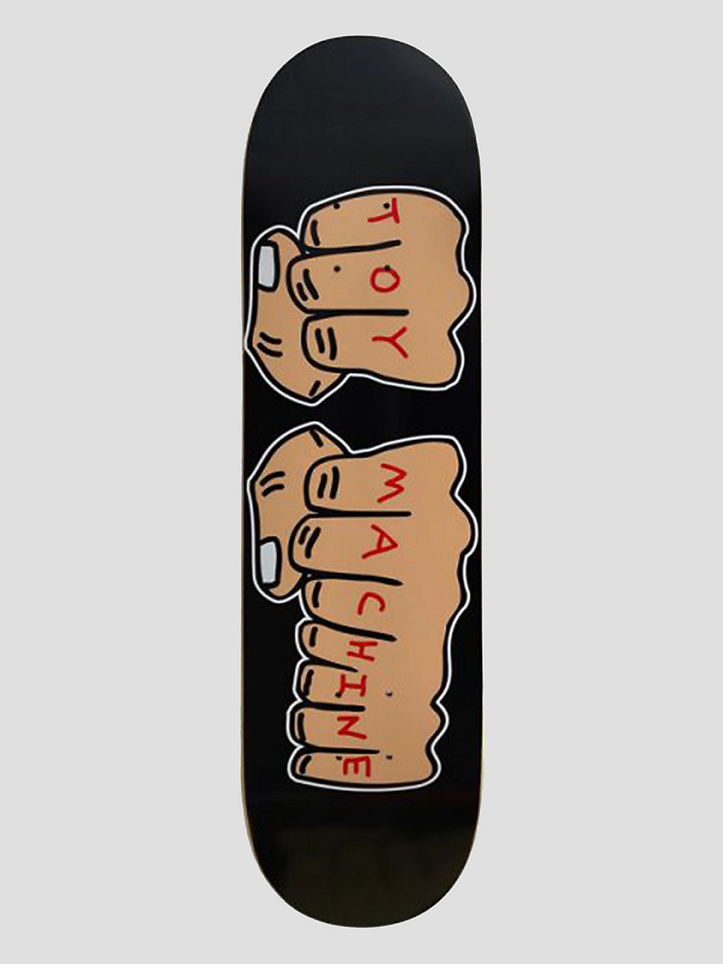 Toy Machine Fists 8.5" Skateboard Deck black 002 kaufen